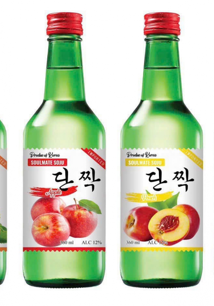 34C07194Hd24237 Rượu Soju Hàn Quốc Soulmate 360ml