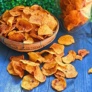 Snack Khoai Tây Chiên Trứng Muối Thơm Ngon Lạ Miệng