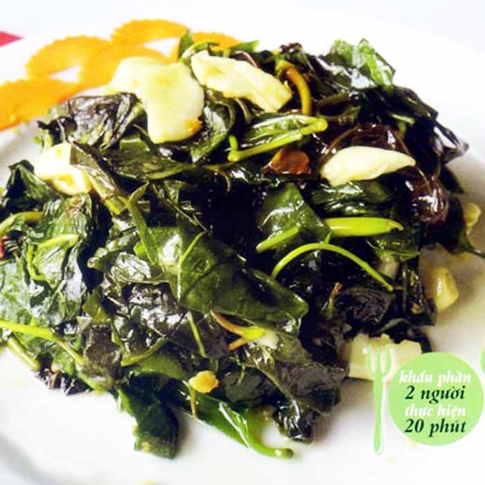 Món ăn từ rau nhíp hương vị núi rừng