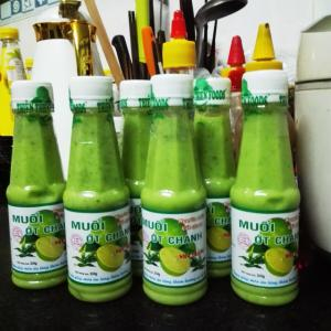 100 Chai Muối Ớt Chanh Vừa Nhập Vào Sài Gòn
