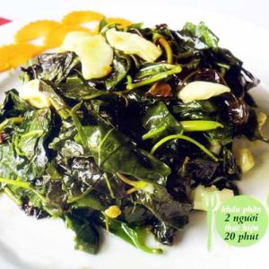 Món ăn từ rau nhíp hương vị núi rừng